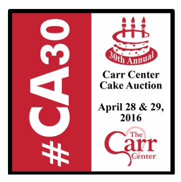 Carr Center Cake Auction